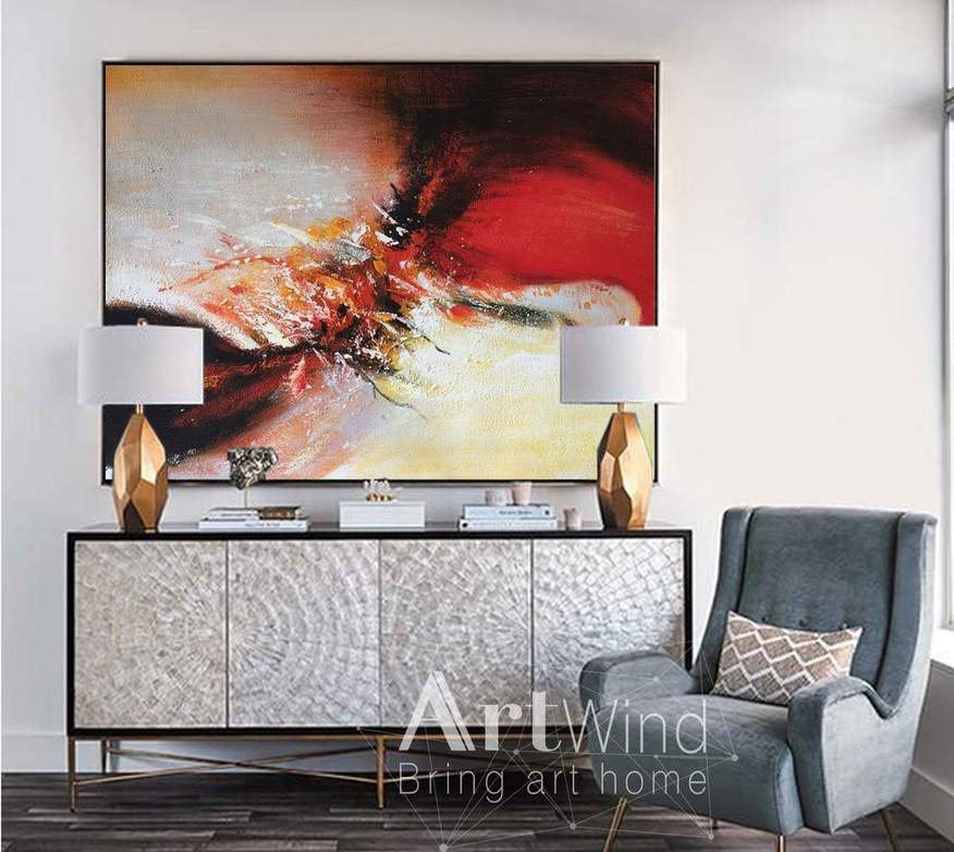 white painting wall art
